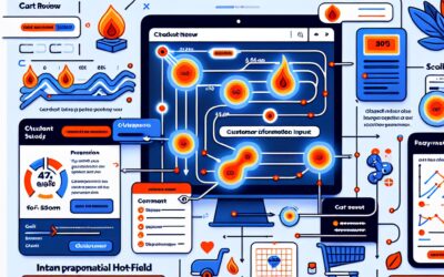 Analyzing Checkout Process Drop-offs with Heatmaps